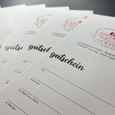 Gutschein für unseren Onlineshop